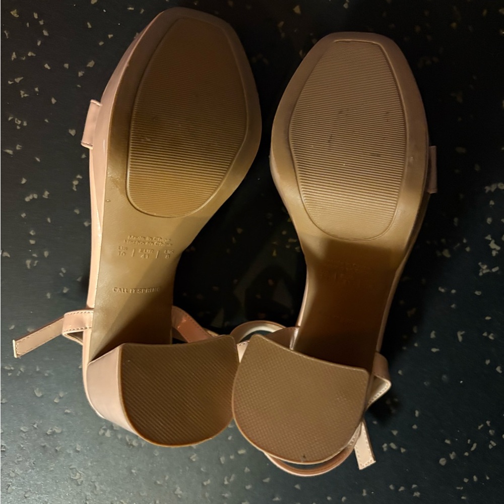 Call It Spring Tan Platform Sandals - Picture 5 of 5